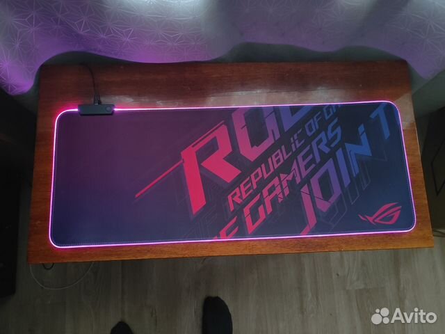 Коврик для мыши с подстветкой ROG 700x300x4мм