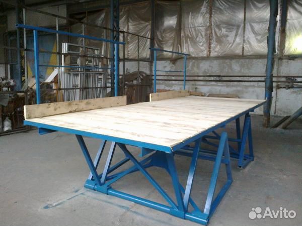 Подмости каменщика, столы Лимонова