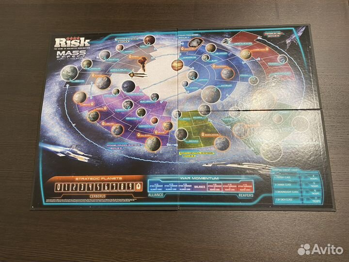 Настольная игра Mass Effect Risk: Galaxy AT War