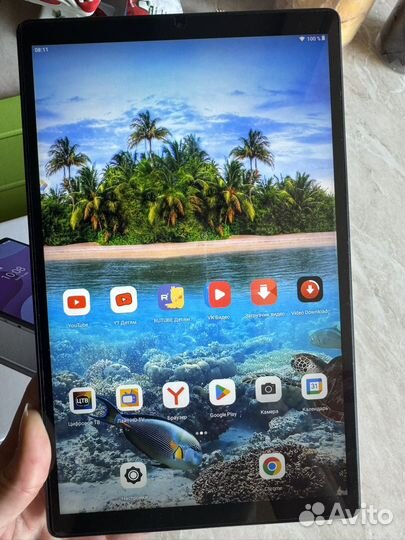 Планшет lenovo tab m10 hd + чехол