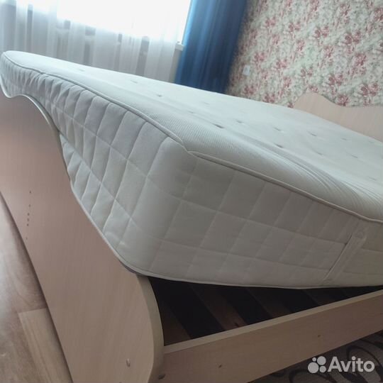 Матрас 160х200 IKEA хиллестад