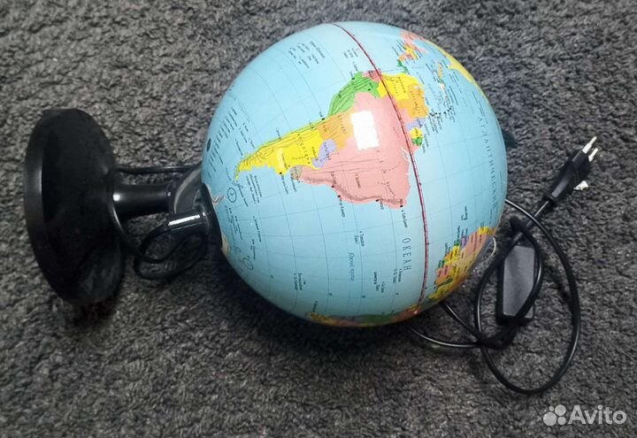 Глобус с подсветкой