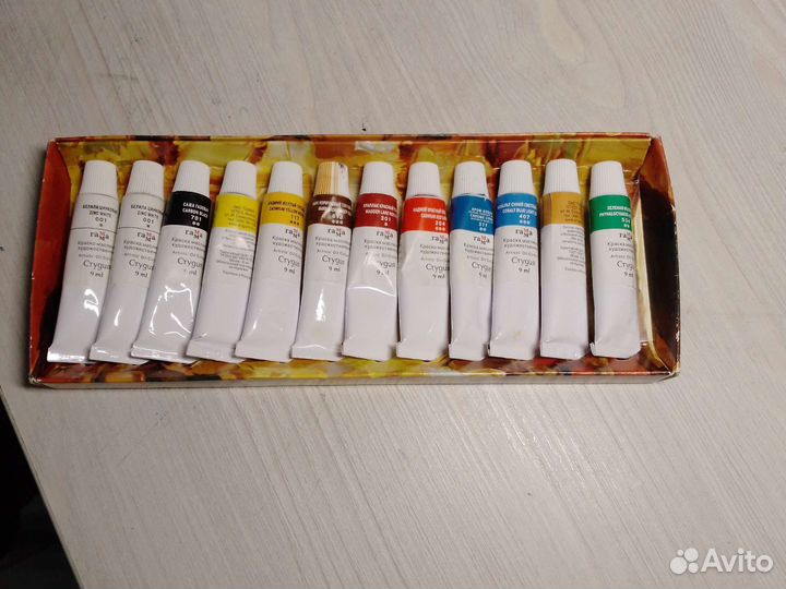 Краски Масляные