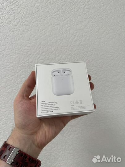 Наушники беспроводные Apple AirPods 2 оригинал