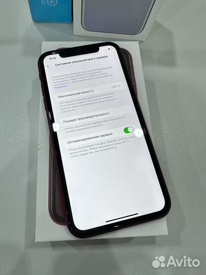 Xr product red 64gb 100 акб