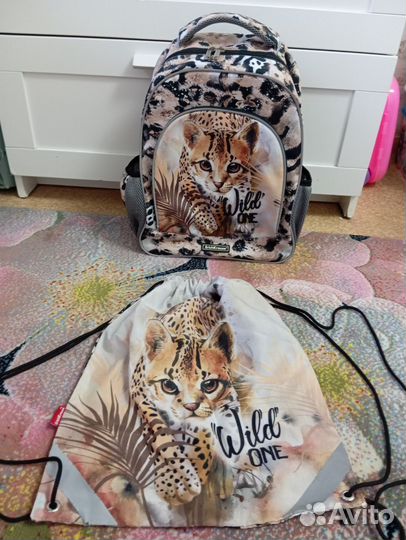 Ранец рюкзак портфель школьный+ мешок ErichKrause