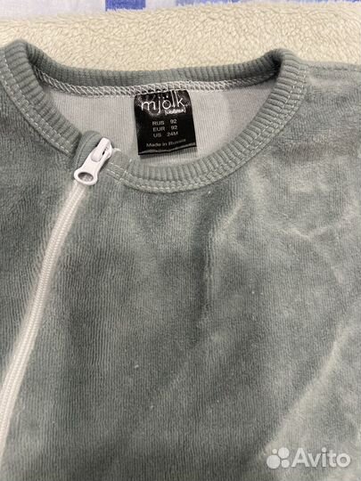 Комбинезон велюровый mjolk 92