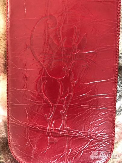 Чехол кожаный для телефона