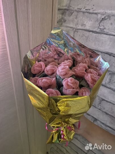 Букет из мармелада