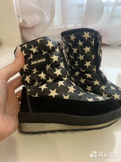 Зимние сапожки для девочки 23 Jog dog