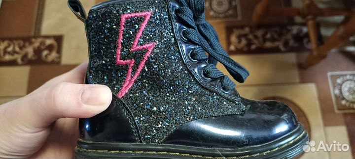 Ботинки демисезонные для девочки 22 размер