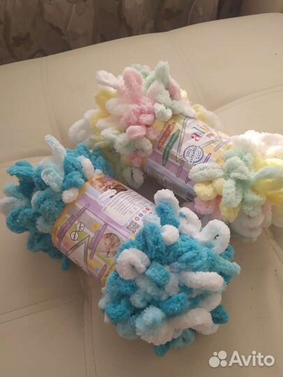 Пряжа alize puffy color