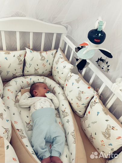 Комплект в кроватку с бортиками