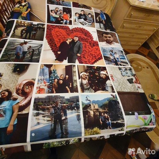 Фотоплед из 100 флиса