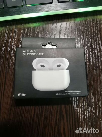 Силиконовый чехол для Apple airpods 3