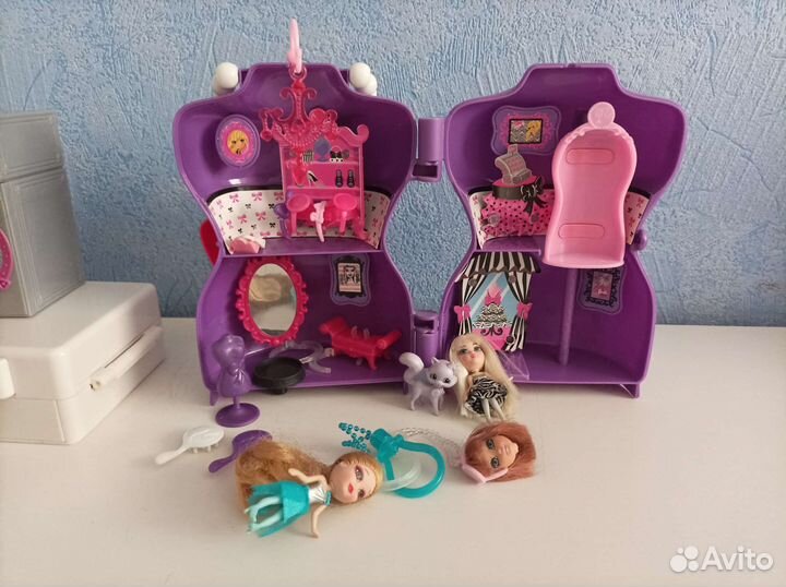 Vip pets, братц, фургон музыкальный кафе для кукол