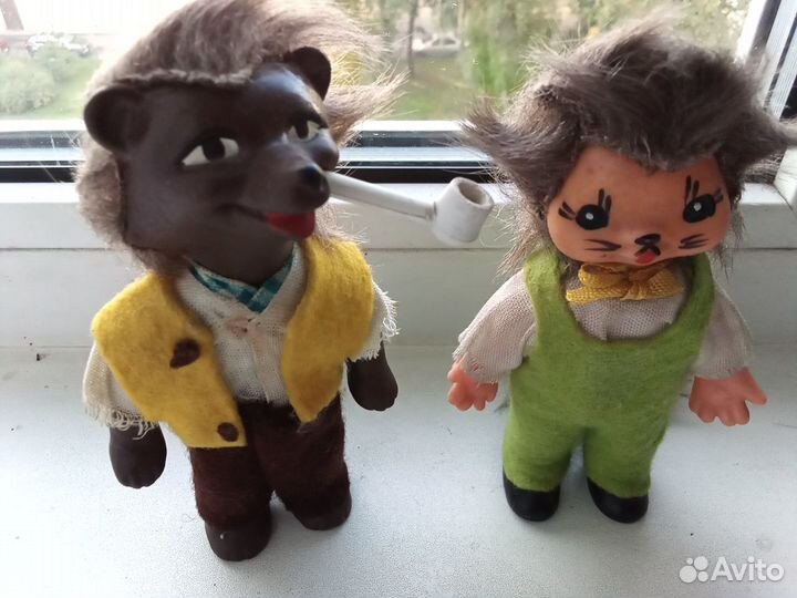 Ежик гдр СССР с трубкой, ежик кот