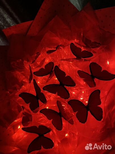 Букет из бабочек