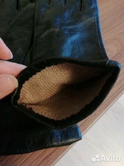 Перчатки кожа