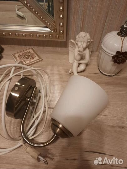 Настенный светильник бра бронза