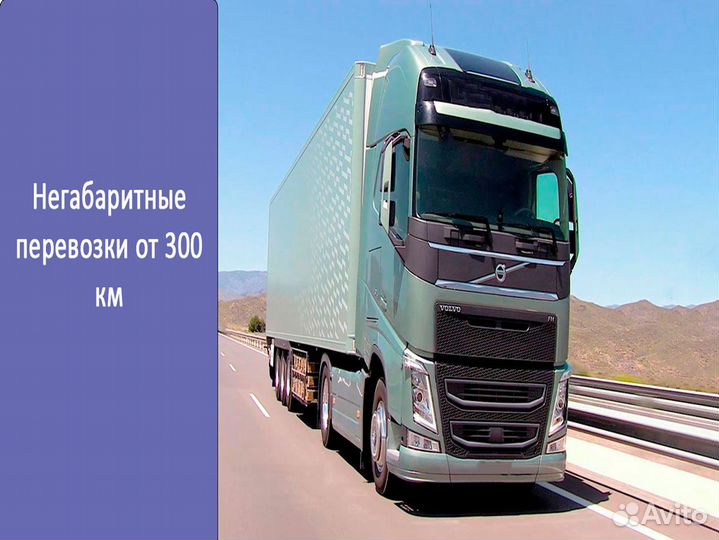 Негабаритные перевозки межгород по РФ