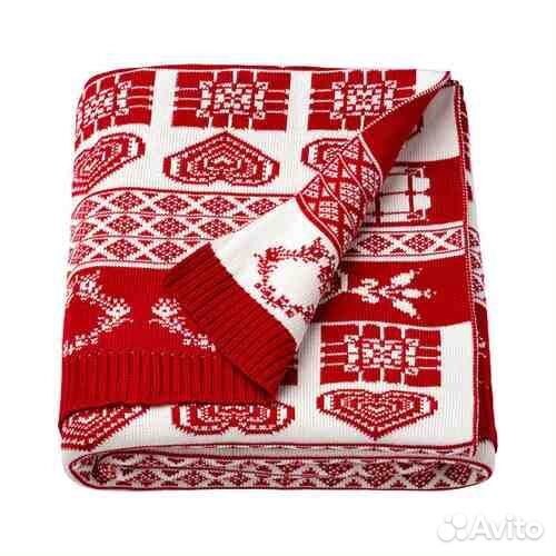 Плед и чехол на подушку stenkrasse IKEA