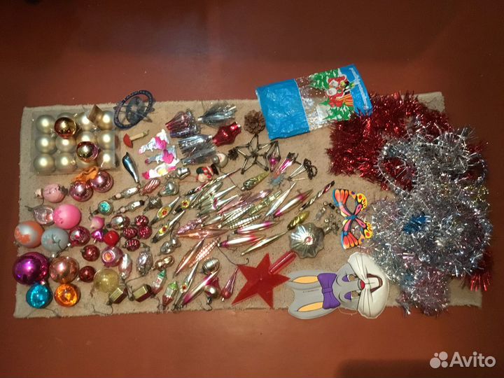 Елочные игрушки СССР