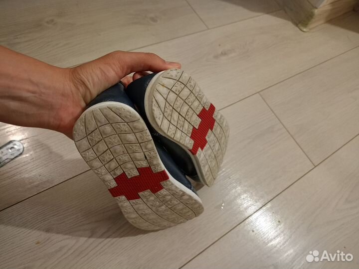 Мокасины кожаные