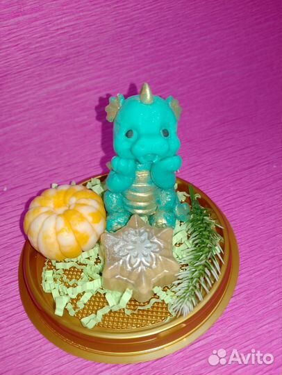 Сувенир из мыла на новый год