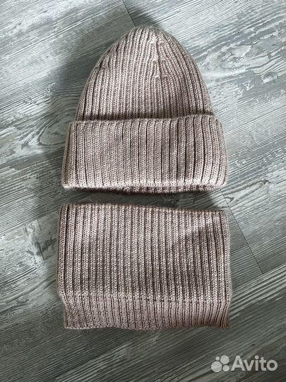 Шапка+ снуд