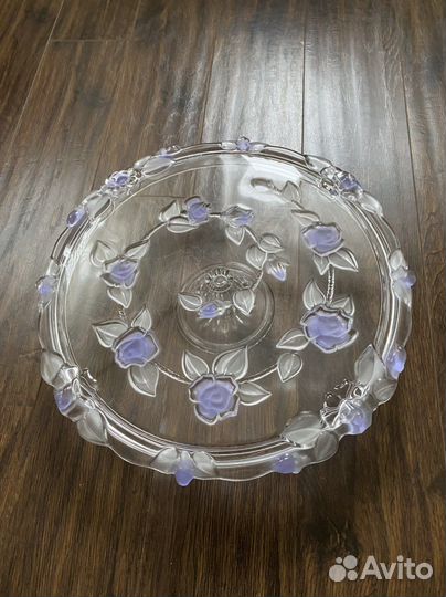 Подставка под торт стекло