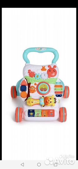 Каталка-ходунки «Первые шаги» со светом и звуком