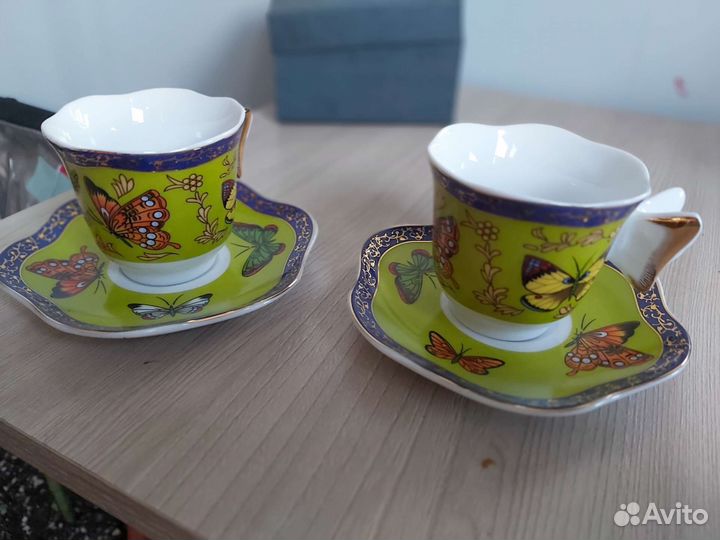 Кофейная чашка с блюдцем