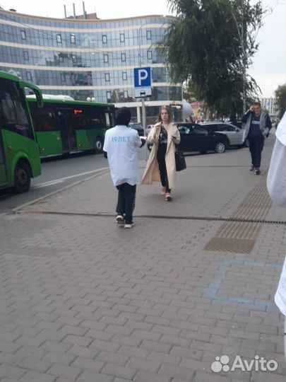 Раздача и расклейка листовок с фотоотчетом