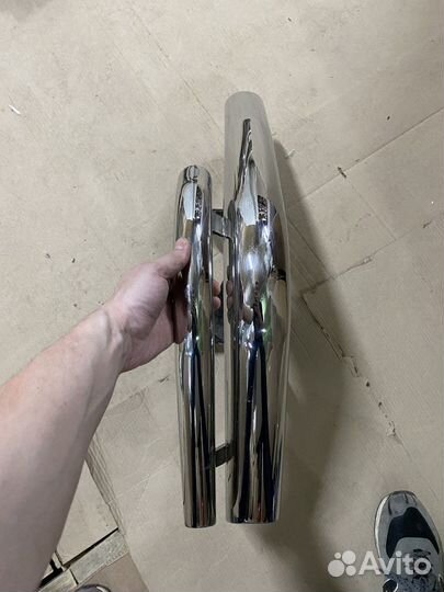 Хромированный обвес land cruiser 200