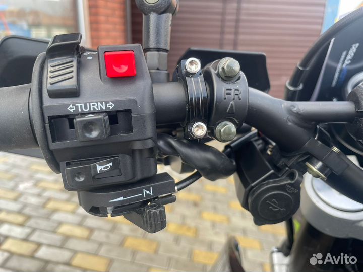 Мотоцикл Regulmoto TE 300 PR(баланс. вал)зелёный