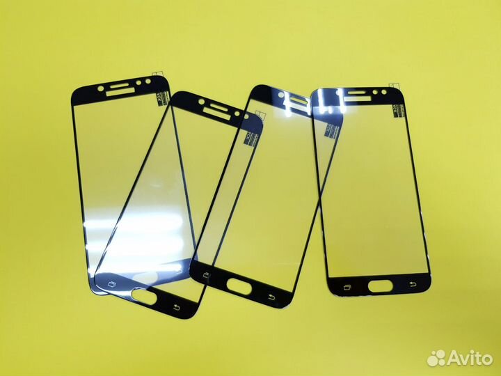 Защитное стекло на samsung Galaxy J7 2017