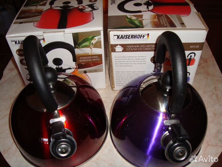 Чайник и заварник новые