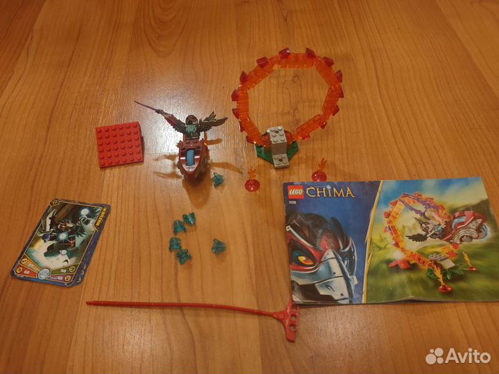 Lego Chima ворон и мотоцикл