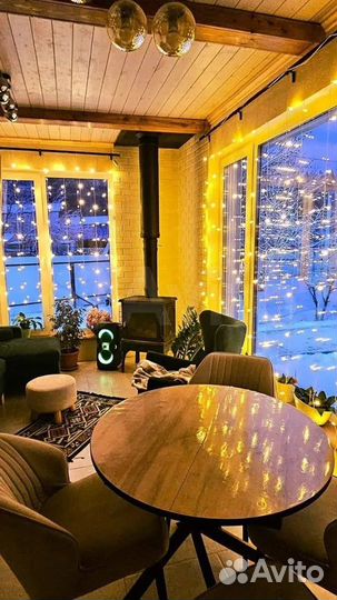 Семейная баня на дровах