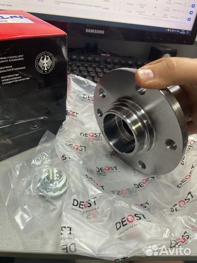 Vw transporter T5 ступичный подшипник ступица