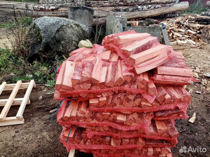 Дрова Дубовые в мешках и сетках uy432