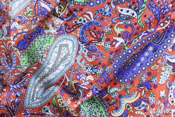 Ткань крепдешин шёлк