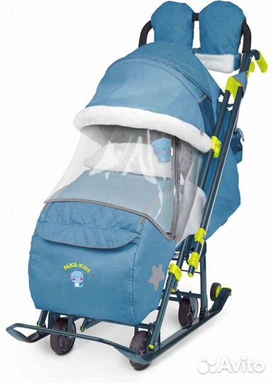 Детские санки коляска бу