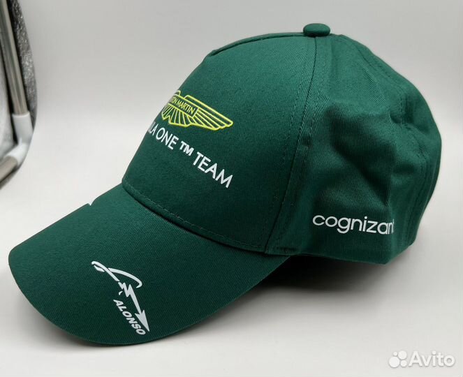 Бейсболка 2023 Aston Martin F1 Alonso зеленая