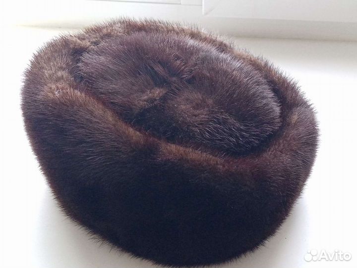 Шапка норковая женская