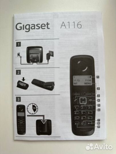 Gigaset A116 чёрный