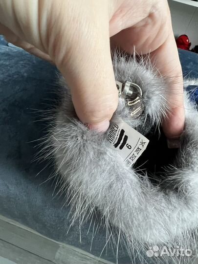 Варежки норковые