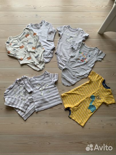 Одежда 74 на мальчика пакетом carters gap hm