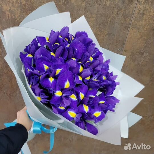 Ирисы. Букеты. Цветы с Доставкой